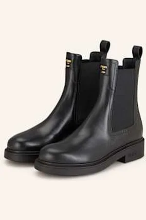 Fendi Botki Chelsea schwarz