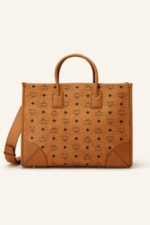 MCM Torba Shopper München braun