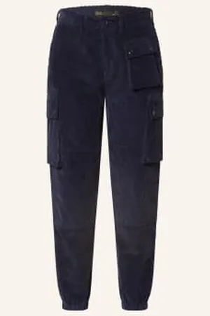 Belstaff Sztruksowe Spodnie Cargo blau