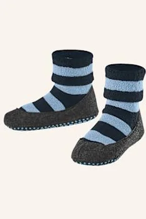 Falke Skarpety Antypoślizgowe Cosyshoe Z Wełny Merino grau