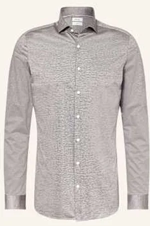 PAUL Koszula Slim Fit Z Bardzo Długim Rękawem braun