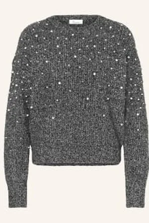 Princess goes Hollywood Sweter Z Perełkami grau