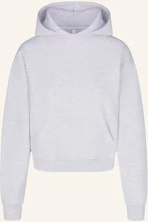 SKIMS Bluza Z Kapturem Cotton Fleece grau