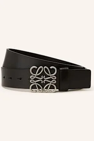 Loewe Pasek Skórzany schwarz