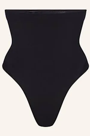 SKIMS Stringi Modelujące Seamless Sculpt schwarz
