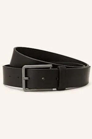 Calvin Klein Pasek Skórzany schwarz