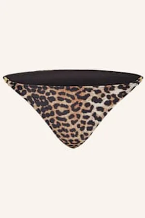 Ganni Dół Od Bikini Basic beige