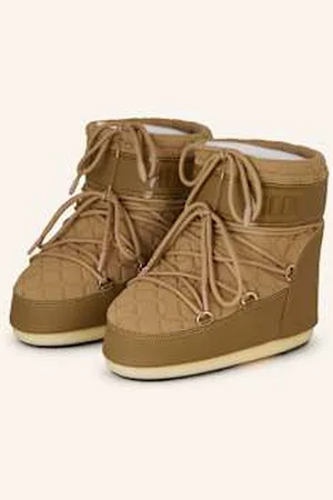 Moon Boot S Icon Low Quilt braun