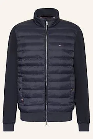 Tommy Hilfiger Kurtka Pikowana Z Mieszanki Materiałów blau
