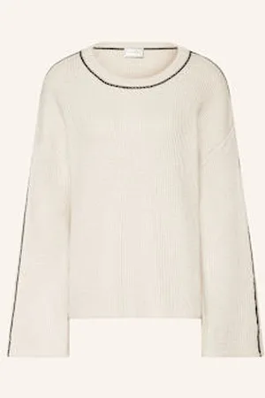 Neo Noir Sweter Oversize Latte weiss