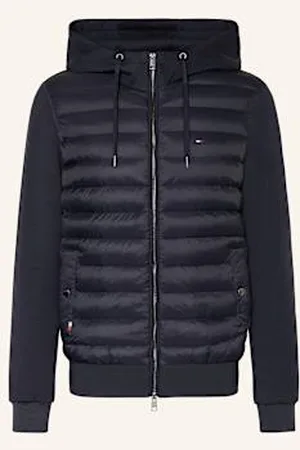 Tommy Hilfiger Kurtka Pikowana Z Mieszanki Materiałów blau