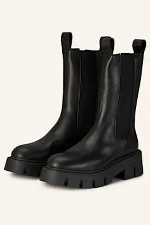 Copenhagen Shoes Botki Chelsea cph139 schwarz