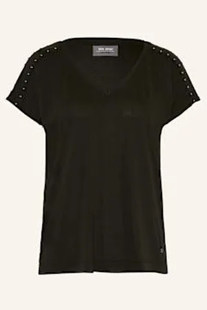 Mos Mosh T-Shirt Mmnarelle Z Ćwiekami schwarz
