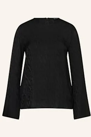 Armani Exchange Bluzka Z Satyny schwarz