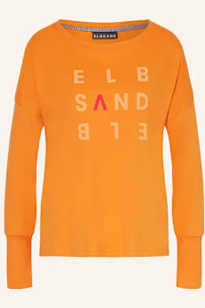 ELBSAND Koszulka Z Długim Rękawem Ingiara orange