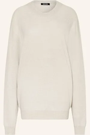 Black Palms Sweter Z Wełny Merino Z Dodatkiem Kaszmiru beige