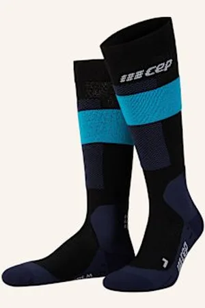 CEP Skarpety Narciarskie Merino Compression Z Wełną Merino blau