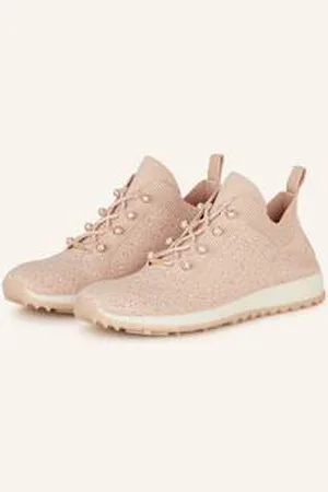 Jimmy Choo Sneakersy Veles Z Cekinami rosa
