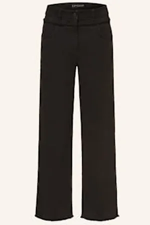Luisa Cerano Jeansy Straight schwarz