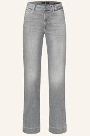 7 for all Mankind Jeansy Flared Modern Dojo grau