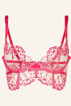 BlueBella Biustonosz Z Fiszbinami Marisa pink
