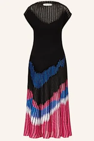 Diane von Furstenberg Sukienka Z Dzianiny Rick schwarz