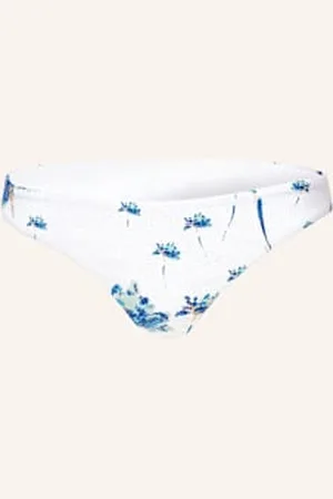 Vilebrequin Dół Od Bikini Basic Herbier Shiny Frise Z Błyszczącą Przędzą weiss