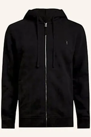 AllSaints Bluza Rozpinana Raven schwarz