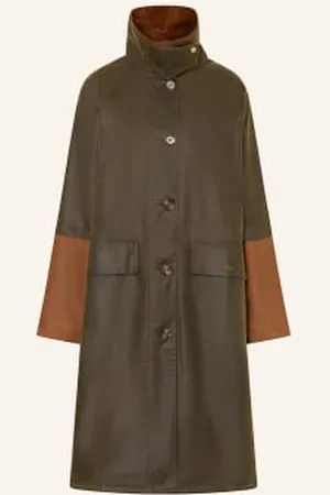 Barbour Parka Marion Wax gruen