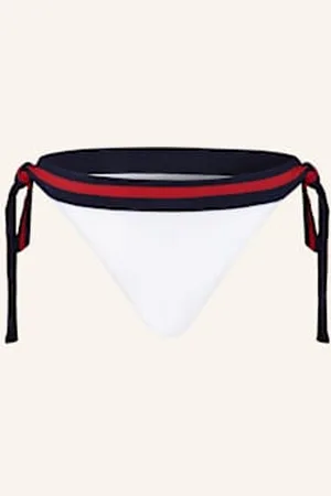 Vilebrequin Dół Od Bikini Trójkątnego Solid Flamme weiss