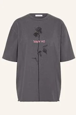Oh April T-Shirt Bf grau