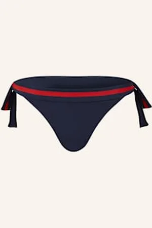 Vilebrequin Dół Od Bikini Trójkątnego Solid Flamme blau