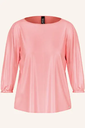 Marc Cain Bluzka Z Jedwabiu pink