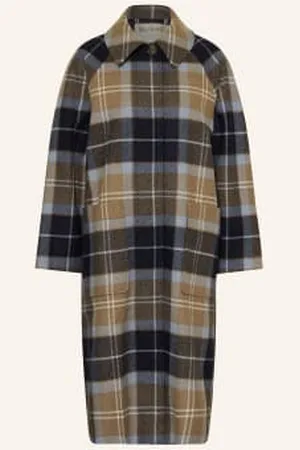 Barbour Płaszcz Wełniany Kira blau