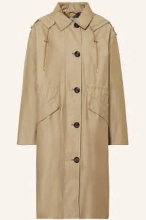 Barbour Parka Fearne Waterproof Z Odpinanym Kapturem braun