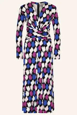 Diane von Furstenberg Sukienka Z Dżerseju Dorothee schwarz