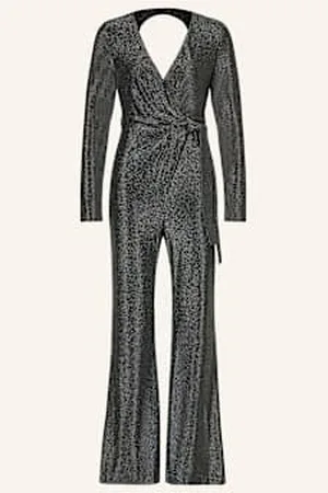 Diane von Furstenberg Kombinezon Z Dżerseju Cosima Z Błyszczącą Przędzą silber