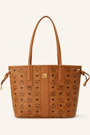 MCM Torba Shopper Liz Small Dwustronna braun