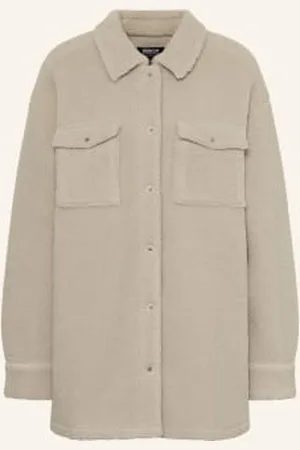 Barbour Koszula Wierzchnia Z Pluszu Peyton beige