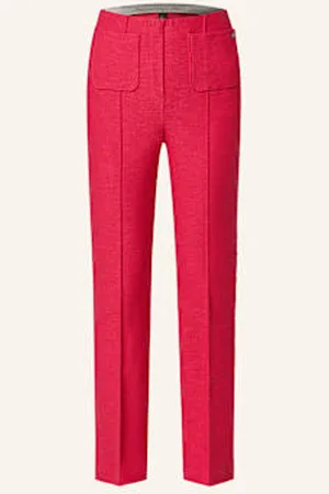 Marc Cain Spodnie Z Bouclé Frederica pink