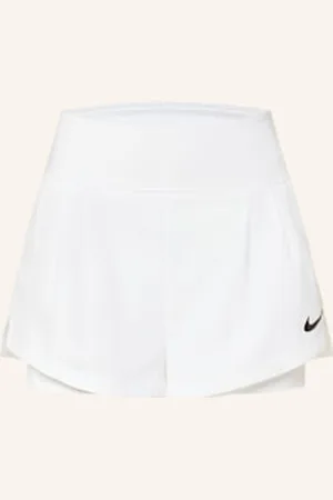 Nike Szorty Tenisowe 2 W 1 Court Advantage weiss
