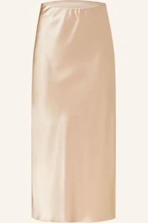 By Malina Spódnica Satynowa Aubree beige