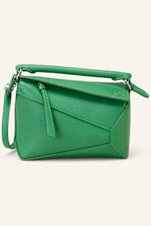 Loewe Torebka Puzzle Edge Mini gruen