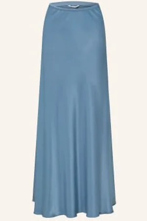 MSCH Spódnica Satynowa Mschnicolette Ullas blau