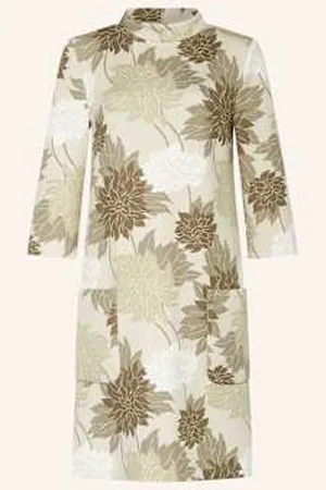 Marc Cain Sukienka Z Rękawem 3/4 beige