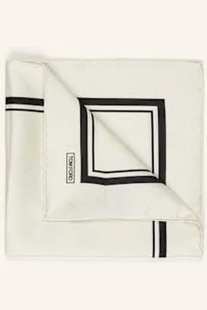 Tom Ford Chusta Jedwabna weiss