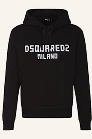 Dsquared2 Bluza Z Kapturem Cool Fit schwarz