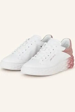 Jimmy Choo Sneakersy Diamond Maxi weiss