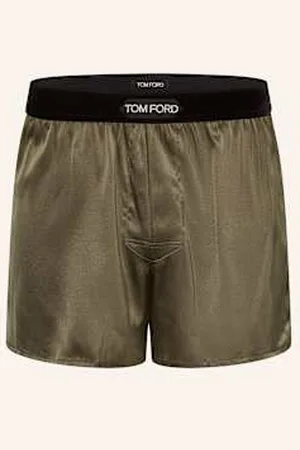Tom Ford Bokserki Z Jedwabiu gruen