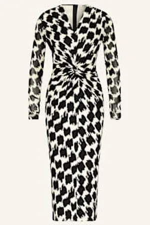 Diane von Furstenberg Sukienka Z Dżerseju Libra schwarz